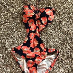 Juicy Couture Floral Monokini only worn once